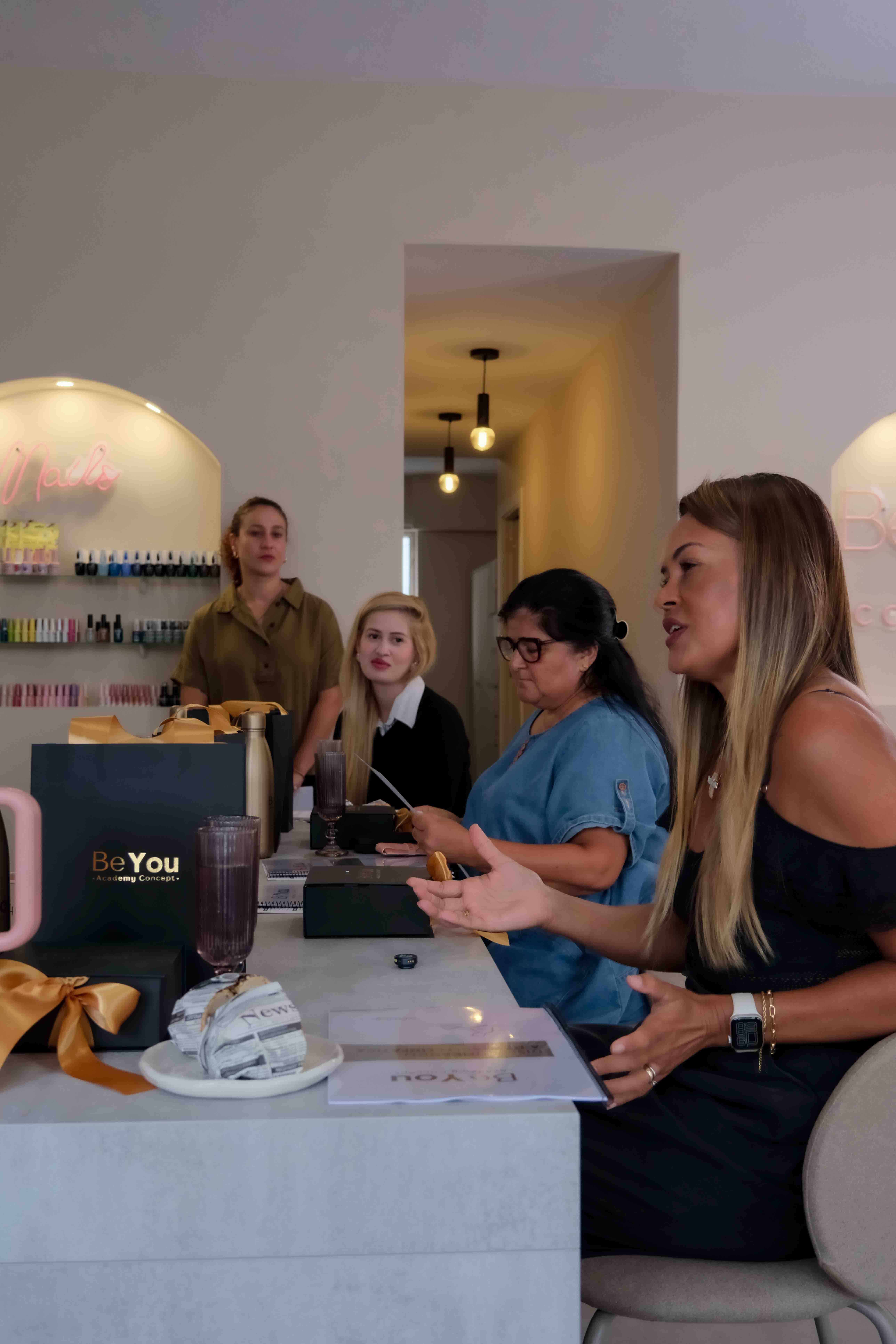 Ambiente da Be You Academy, em Alcabideche