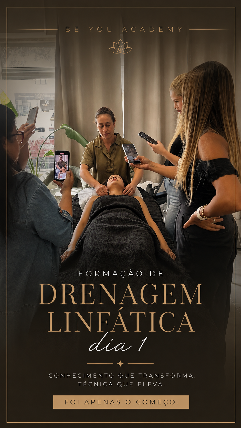 Formação de Drenagem Linfática, Dia 1 — Be You Academy